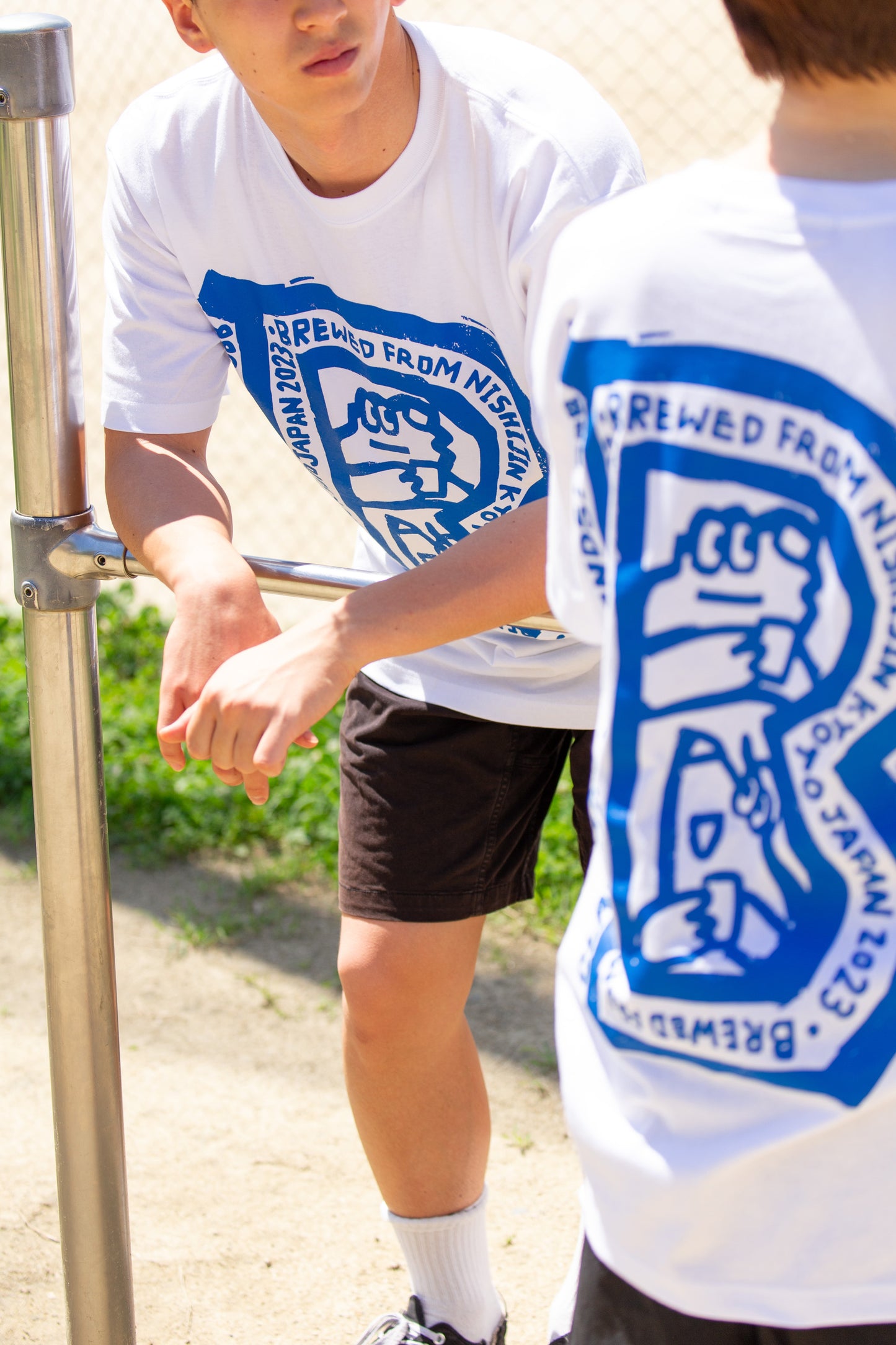 “Big B” T-shirt white